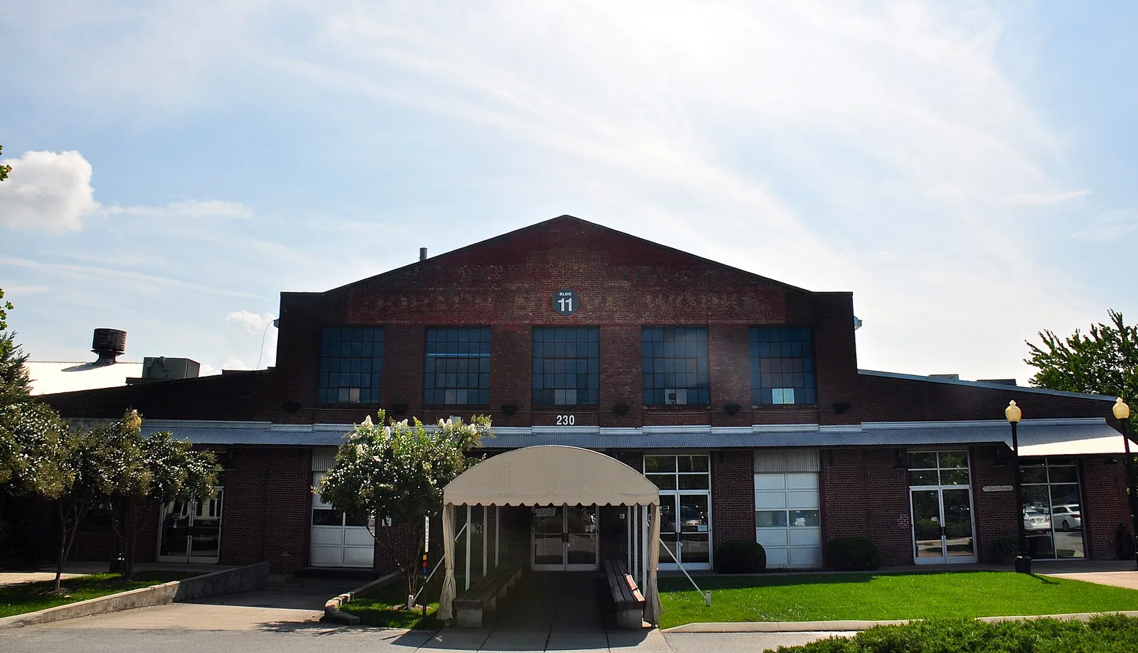 The Factory at Franklin, the restored Dortch Stove Works on Franklin Road, where the Factory Farmers Market sets up on Saturdays