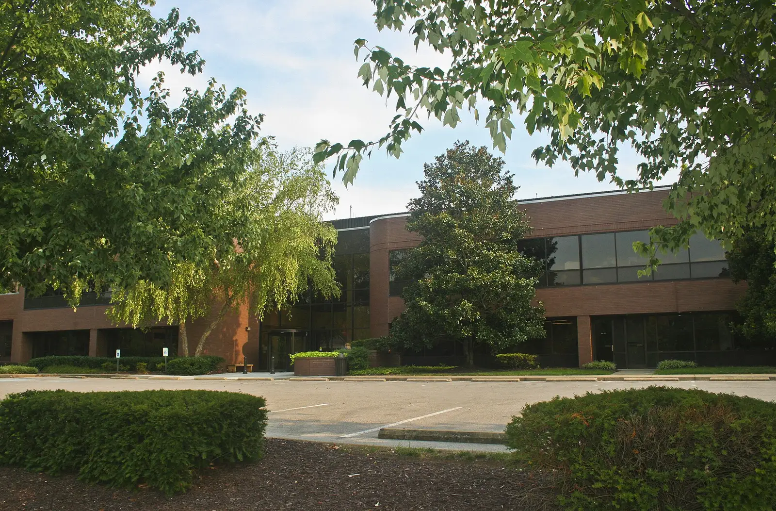 The Brentwood municipal building on Maryland Way, home to City Hall and city offices